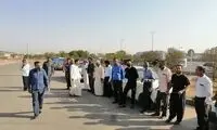 اعتراض مردم غیزانیه به عوارض آزادراهی
