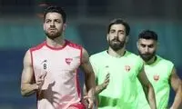 تصاویری از تمرین پرفشار پرسپولیس قبل از بازی