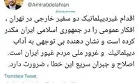 واکنش امیرعبداللهیان به جنجال عکس دو سفیر