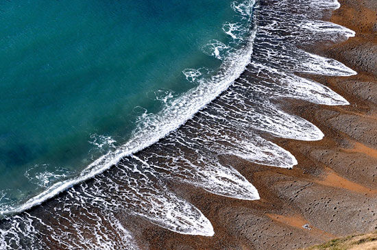 ساحلی مرموز در انگلستان +عکس
