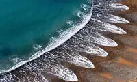 ساحلی مرموز در انگلستان +عکس