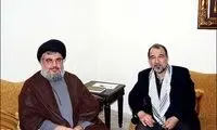 نصرالله با ایرانی ها ایستاده عکس نمیگیرد