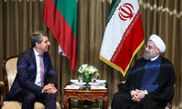 دیدار روحانی با رییس جمهور بلغارستان