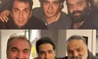 بازسازی عکس شجریان با دو رفیق بعد از ۲۵سال