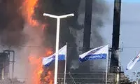 انفجار و آتش سوزی در پالایشگاه نفت در کانادا