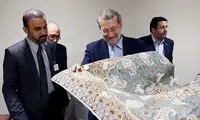عکس: سوغات لاریجانی برای مهمانان نیویورک