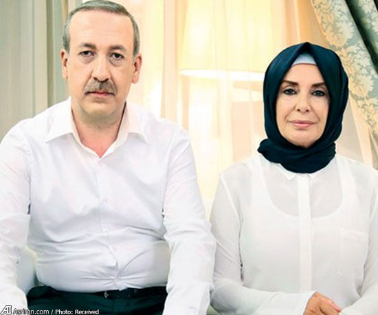 گریم نقش های اردوغان و همسرش در سینما