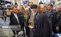 بازدید رهبر انقلاب از نمایشگاه صنعت دفاعی