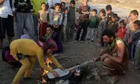 ایزدی ها در روزهای دور از خانه +عکس