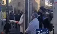 حضور نمادین دانشمندان هسته‌ای در مراسم ۱۳ آبان