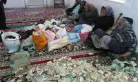تصویری از اموال و دارایی چند متکدی تهرانی