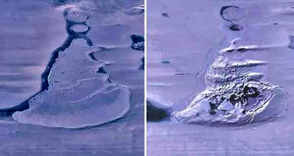 یک دریاچه عظیم در قطب جنوب، سه روزه آب شد!