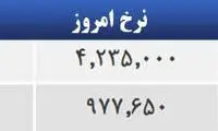 قیمت صبح امروز سکه و طلا در بازار