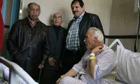 عیادت عباس جدیدی از پرویز عرب