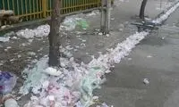 عزادار حسینی زباله نمی‌ریزد، او با فرهنگ است