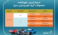 آغاز فروش فوق‌العاده ۶محصول سایپا از امروز