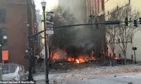 انفجار در مرکز ایالت تِنسی آمریکا