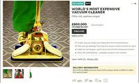 گران بهاترین جارو برقی در جهان +عکس