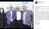 رامبد جوان و همسرش در کنسرت مهران مدیری
