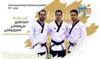 تیم پومسه سه نفره مردان ایران طلایی شد