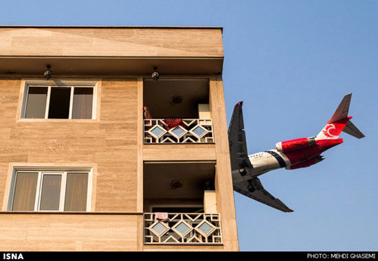 پرندگان آهنین بر فراز «جی» تهران +عکس