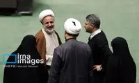 تصاویر صبحانه‌خوری و خوش و بش نمایندگان در مجلس