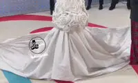 مدل عجیب لباس ریحانا در مراسم مت‌گالا!