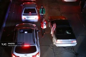 جشن خیابانی تبریزی‌ها بعد از قهرمانی تراکتور