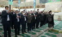  قابی از یک همنشینی بی‌نظیر  در حضور رئیسی