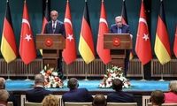 پاسخ تند اردوغان به صدراعظم آلمان در کنفرانس مشترک خبری