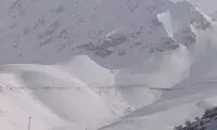 ارتفاع برف در این منطقه به ۶ متر رسید