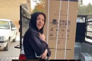 ویدئوی جدید از زن مستمری‌بگیری که آرزوی یخچال داشت