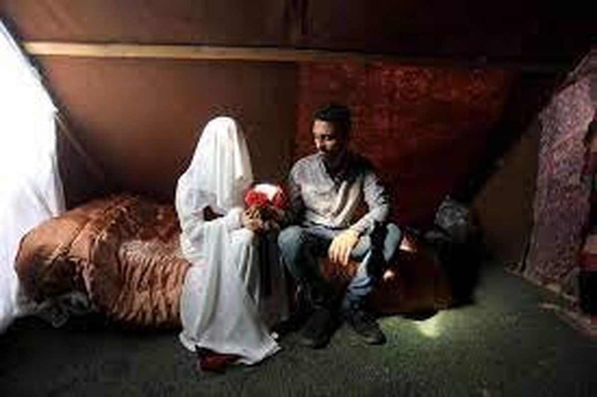 شهادت عروس و داماد فلسطینی در حمله اسرائیل