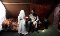 شهادت عروس و داماد فلسطینی در حمله اسرائیل