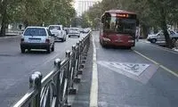 حرکت عجیب یک راننده پراید در خط ویژه 