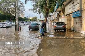 وضعیت اسفناک دهلران بعد از بارش باران