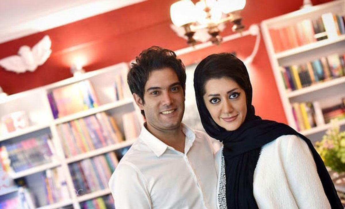 قاب تازه امیرعلی نبویان و همسرش در یک جشنواره