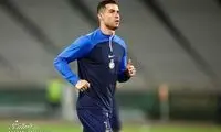 خنده‌های جالب کنعانی بعد از برخورد با رونالدو 
