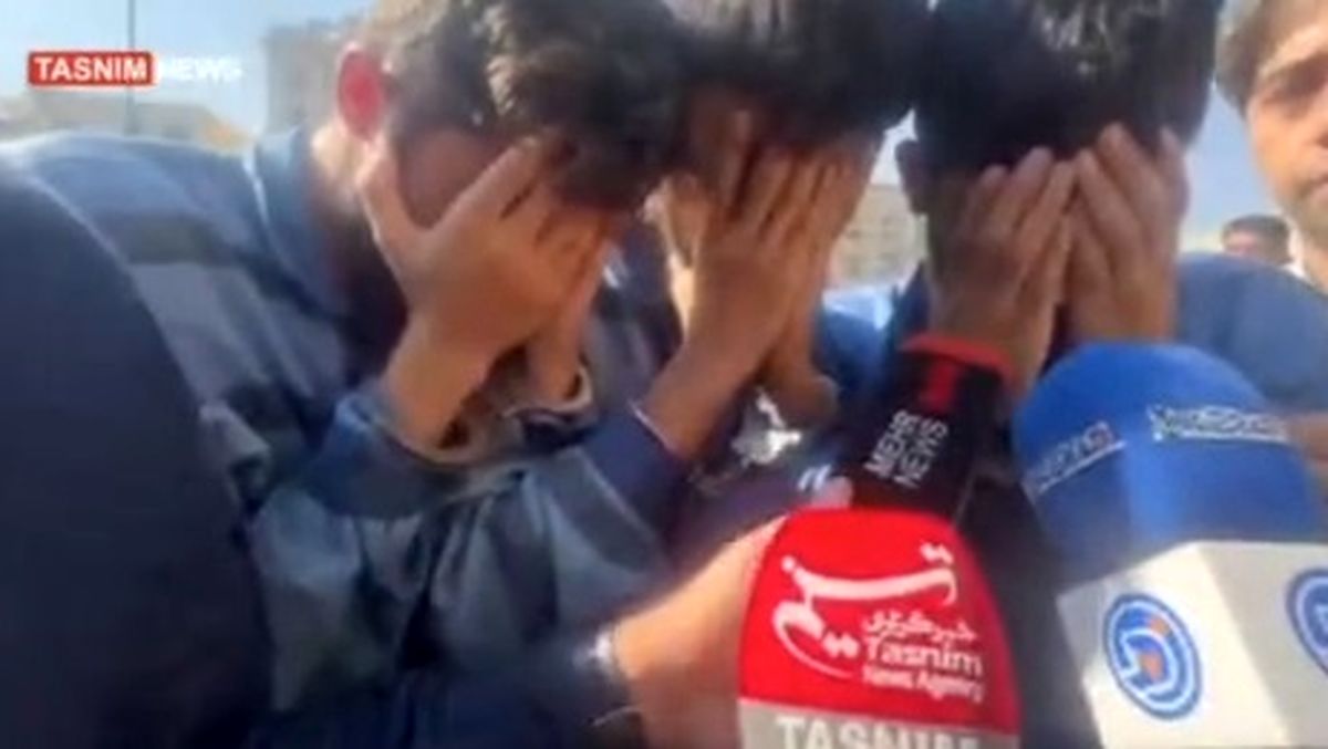 گفتگو با عاملان زورگیری وحشیانه از زن جوان در سعادت‌آباد