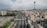 تصویری باورنکردنی از هوای تهران در دل زمستان!