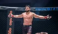 سلام نظامی یک ایرانی در مسابقات MMA