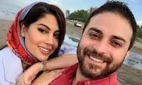 عکسی از سالگرد ازدواج بابک جهانبخش و همسرش