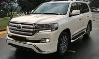 وضعیت باورنکردنی تویوتا لندکروز بعد از چپ کردن 