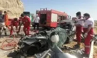 فوت 4 نفر از اعضای یک خانواده در حادثه رانندگی