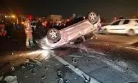 ویدئویی از حرکت خطرناک یک راننده حواس‌پرت