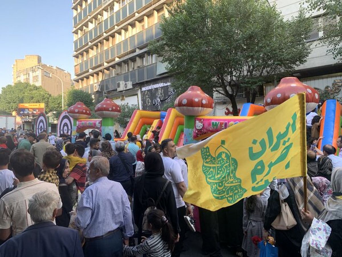   عکسی از تجمع امروز تهران که پربازدید شد 