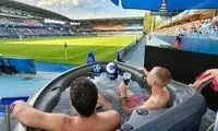 استفاده از جکوزی برای کشاندن هوادار به ورزشگاه!