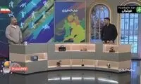 کل‌کل مجری پرسپولیسی با پیشکسوت استقلال روی آنتن زنده