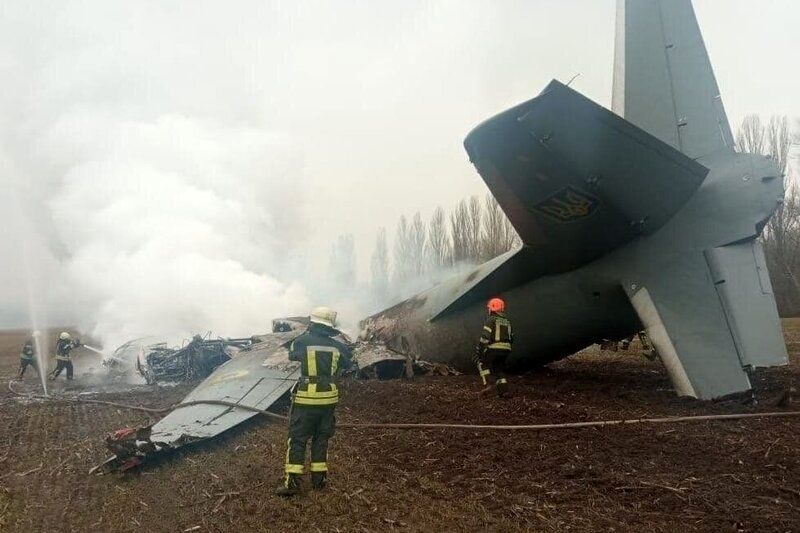 ویدیویی جدید از لحظه سقوط هواپیمای پریگوژین