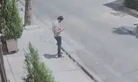 لحظه سرقت آیفون ۱۲ یک شهروند در الهیه تهران!